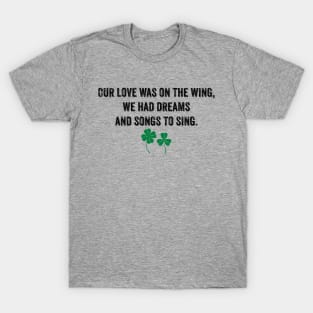 Fields Of Athenry Song Lyric T-Shirt